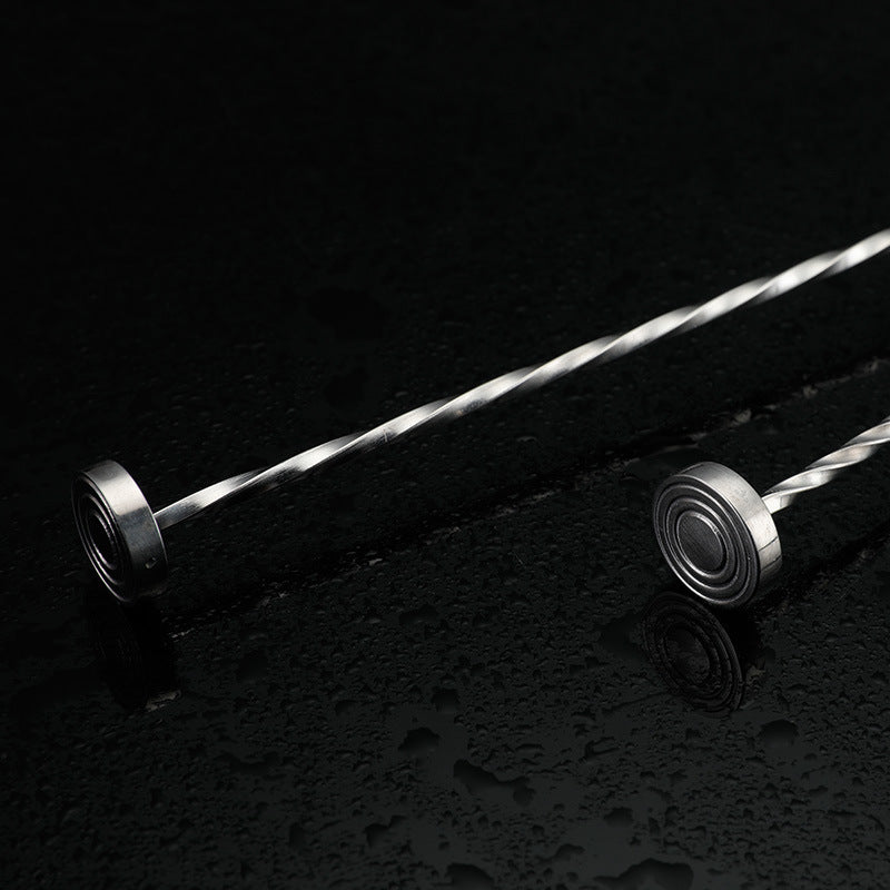 Mirror Light Piston Fine Thread Long Bar Spoon
